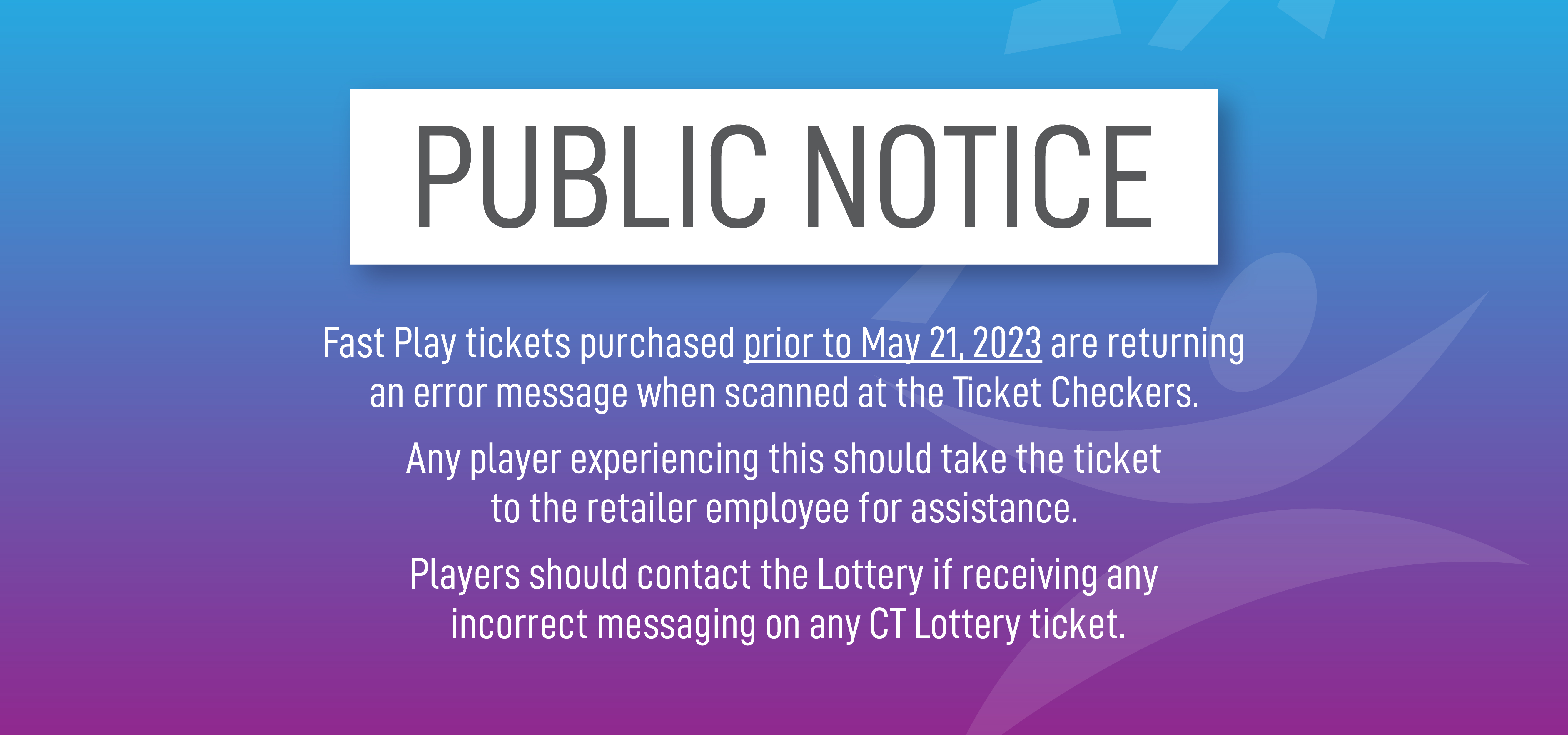 Public Notice
